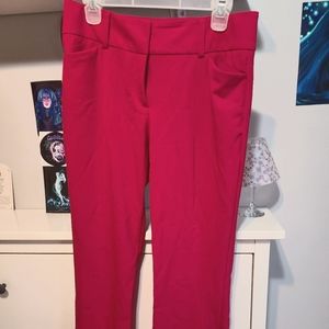 New York and Company pink pants size 8. Pair with pink blazer in listings